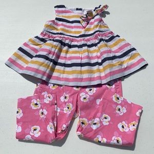 Janie & Jack, colorful tunic and pants